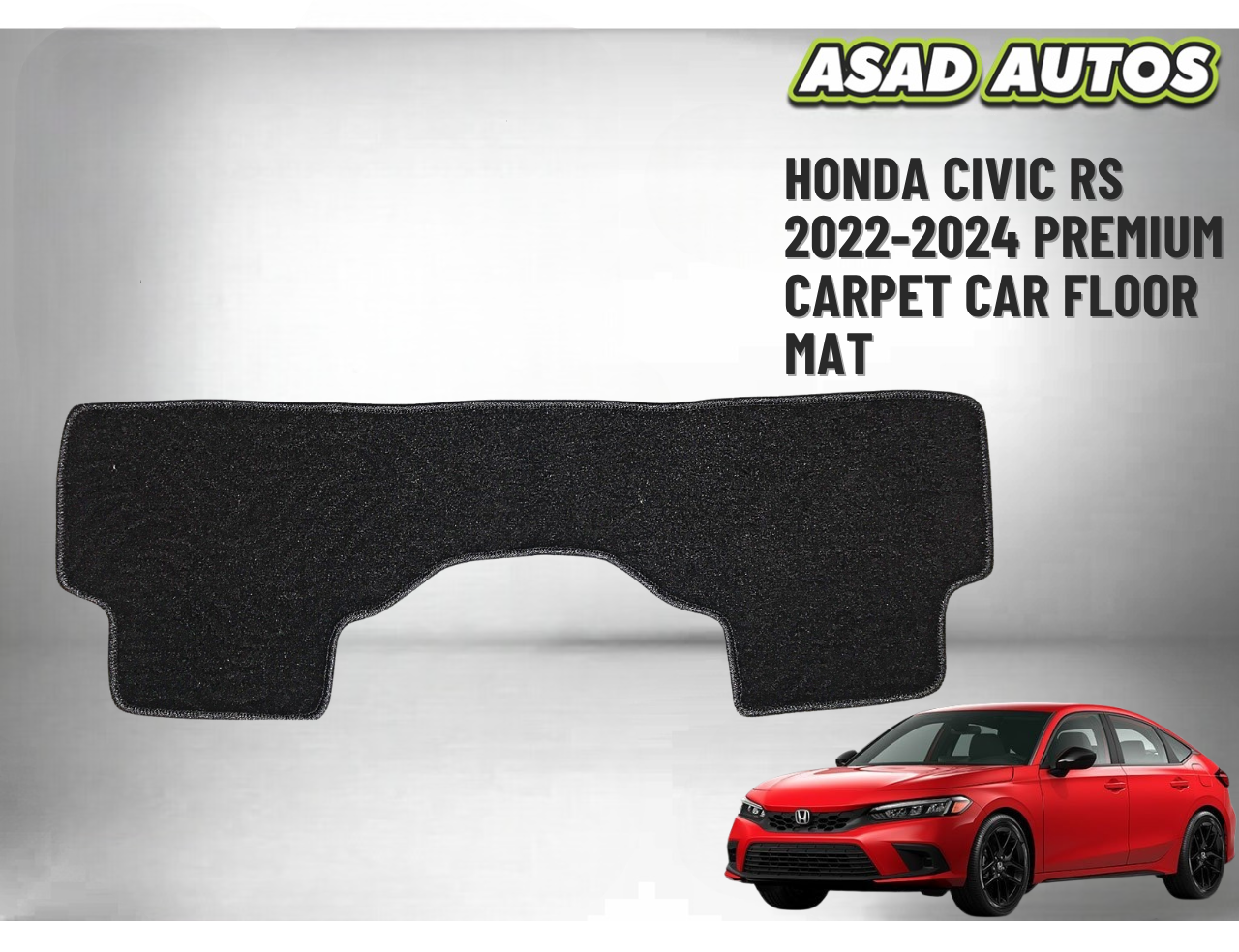 Honda Civic RS interior floor mats