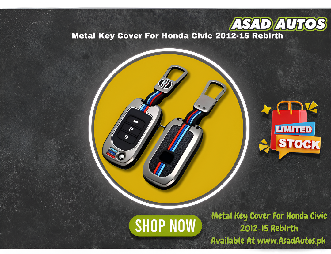 Honda Civic Rebirth 2012–2015 Metal Key Cover