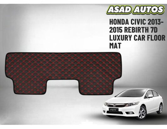 Honda Civic Rebirth 2013–2015 7D Luxury Car Floor Mats – Custom Fit, Waterproof, Premium Interior Protection