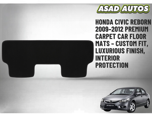 Honda Civic Reborn 2009–2012 Premium Carpet Car Floor Mats – Custom Fit, Luxurious Finish, Interior Protection