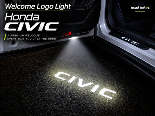 Honda Civic Welcome Logo Light | LED Door Projector