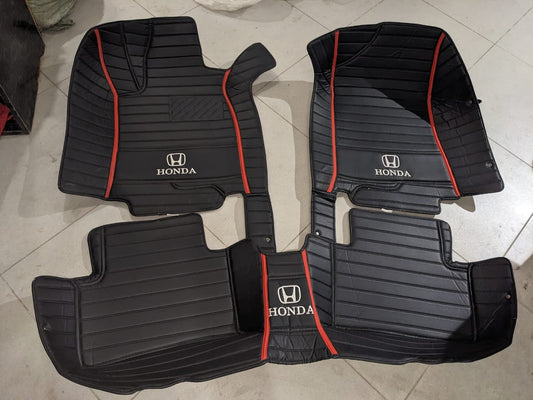 Honda Civic X 7D Floor Mats – High-quality, custom-fit mats for ultimate protection and style in your Honda Civic X.