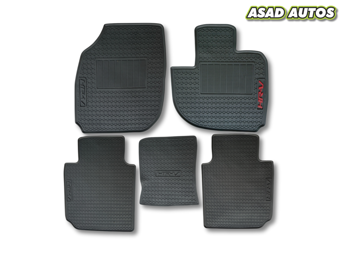 Honda HR-V Hybrid 2022-2025 Premium PVC Latex Car Floor Mat – Durable & Custom Fit