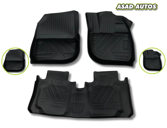Honda HRV 2022-2025 TPE A+ Quality Car Floor Mats – Waterproof, Non-Slip & Premium Interior Protection