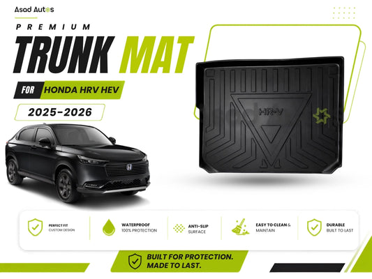 Honda HRV HEV 2025-2026 Custom-Fit Trunk Mat