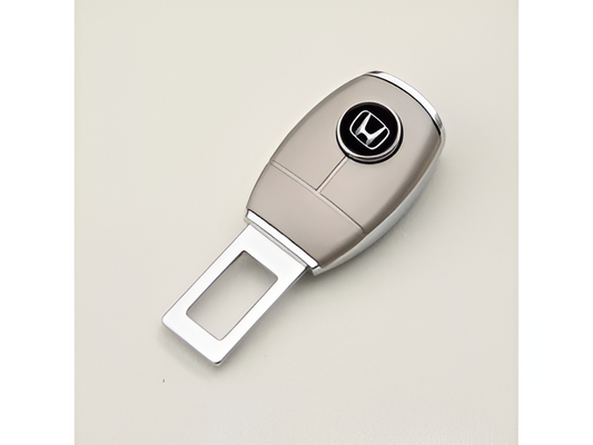 Honda Logo Seat Belt Clip in durable metal, offering enhanced comfort and style for Honda car owners.