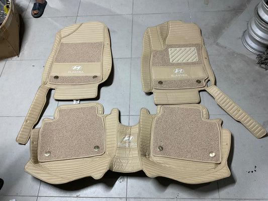 "Hyundai New Elantra 11D Mats – Premium All-Weather Floor Protection with Luxury Design"