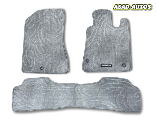 Hyundai Sonata 2022–2024 Premium Carpet Floor Mats