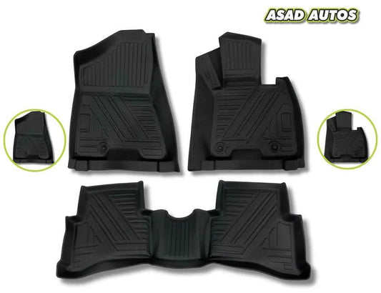 Hyundai Tucson HEV 2025-2026 TPE A+ Quality Car Floor Mats – Premium Custom Fit