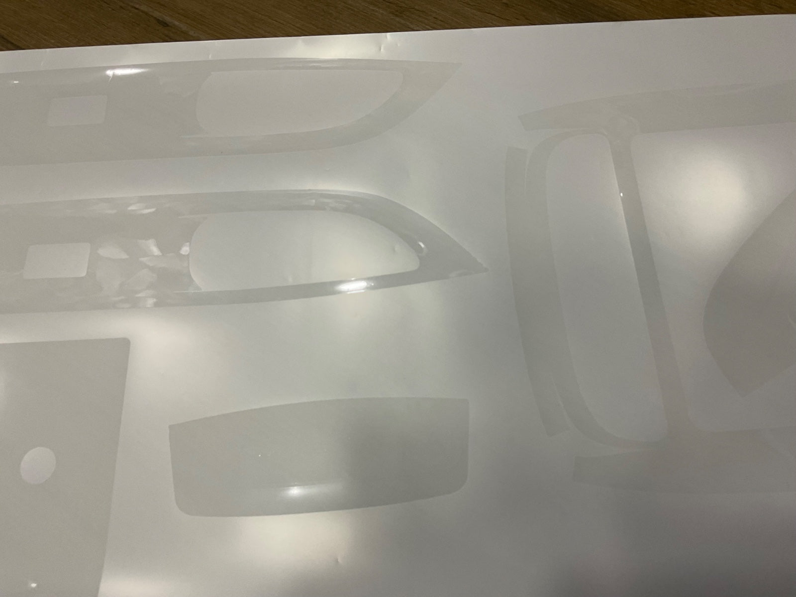 Hyundai Tucson HEV (2025) Interior PPF TPU Kit – Scratch-Resistant Transparent Film Protection