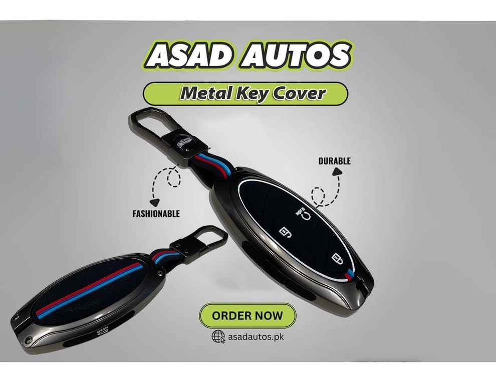 Metal Key Cover for Hyundai Tucson HEV 2025 – Premium Protection with Luxury Finish