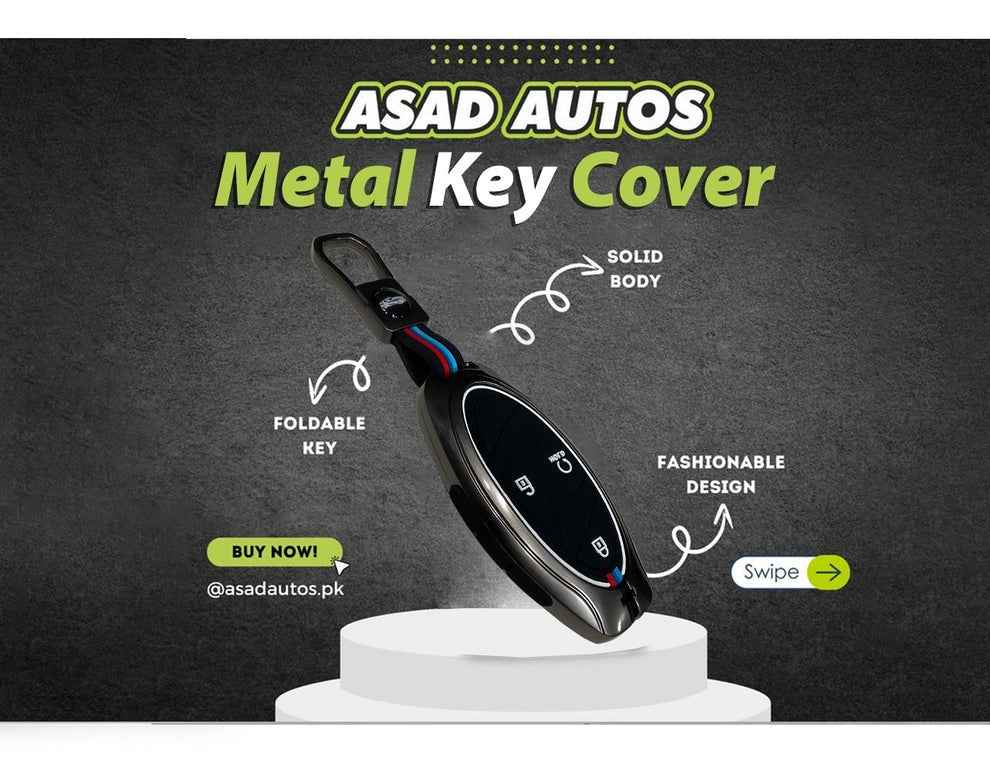 Metal Key Cover for Hyundai Tucson HEV 2025 – Premium Protection with Luxury Finish