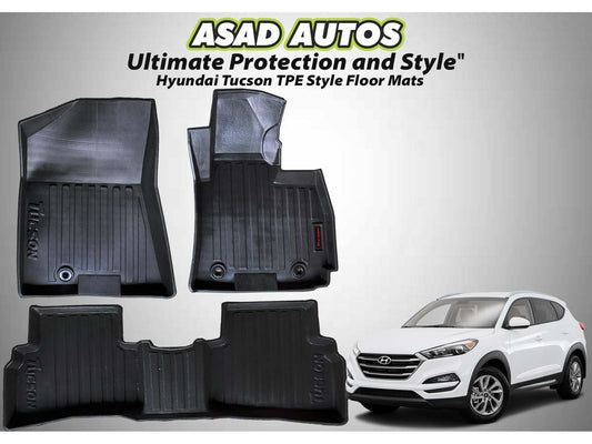 Hyundai Tucson TPE Style Floor Mats – Durable, Waterproof & Custom-Fit