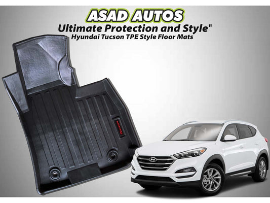 Hyundai Tucson TPE Style Floor Mats – Durable, Waterproof & Custom-Fit