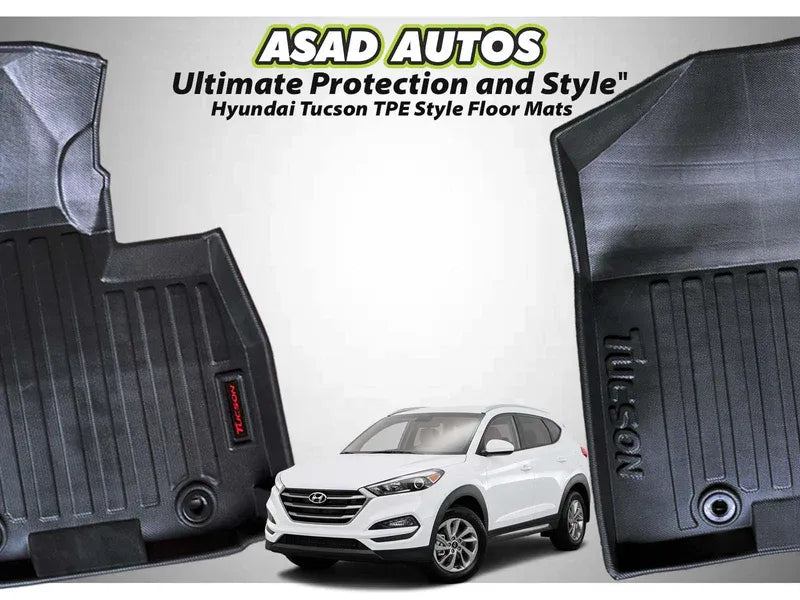 Hyundai Tucson TPE Style Floor Mats – Durable, Waterproof & Custom-Fit