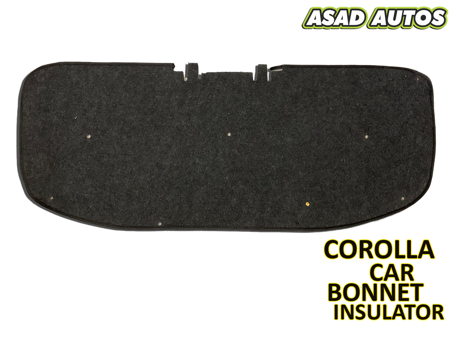 Toyota Corolla 2012 Bonnet Insulator – Premium Heat & Noise Shield