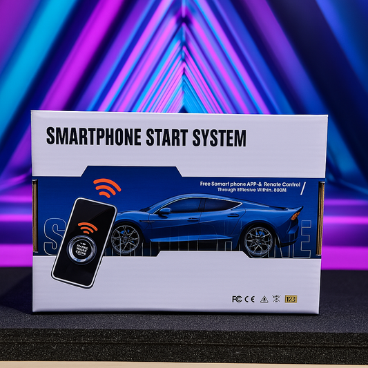 Smartphone Push Start System – Remote Start & Keyless Entry for All Cars