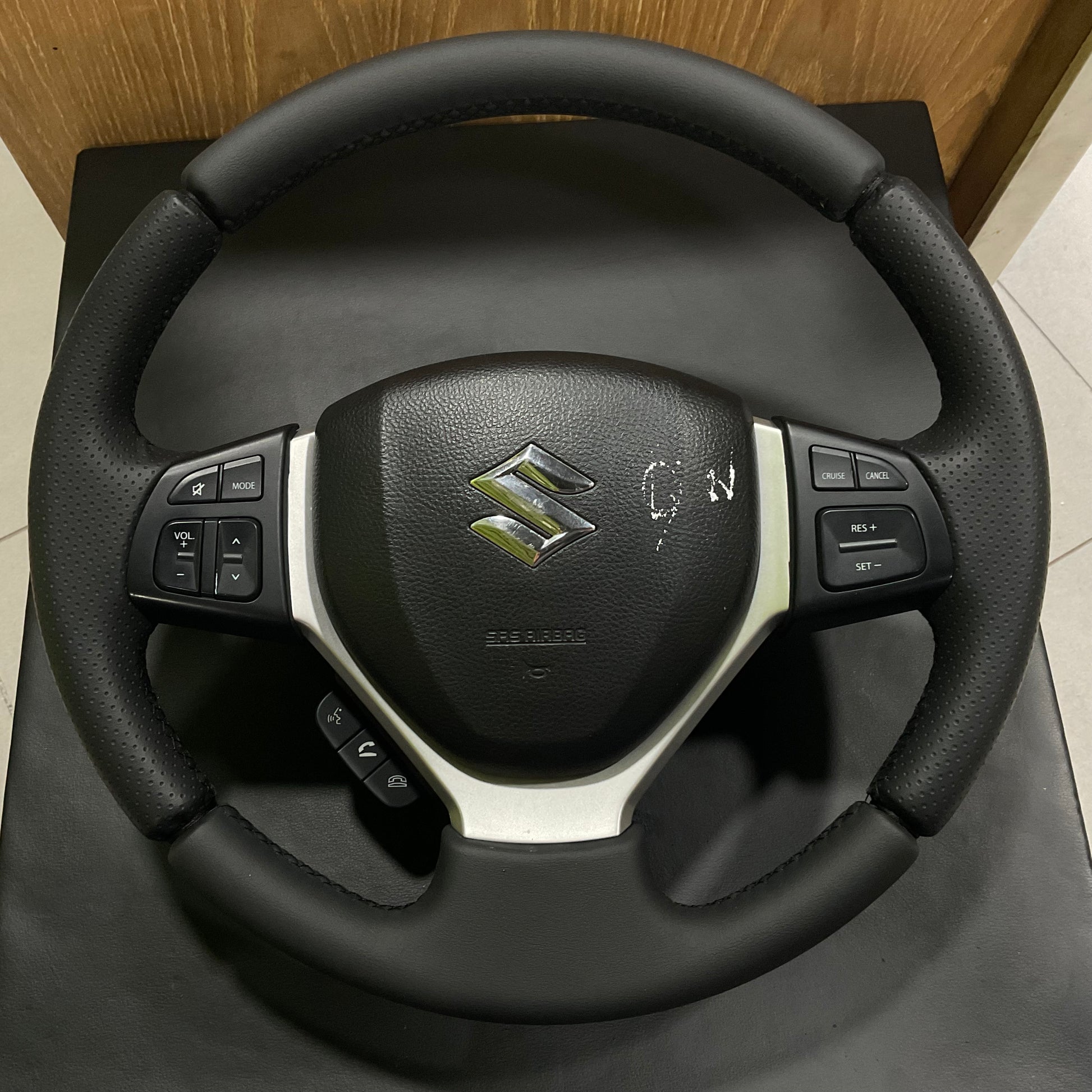 Kabli Steering with Bespoke Steering Cover for New Cultus, New Alto, and Wagon R in Pakistan