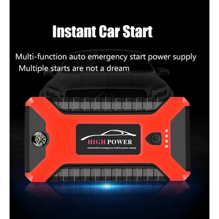 99800mAh 12V Car Jumper Power Bank with Air Pump