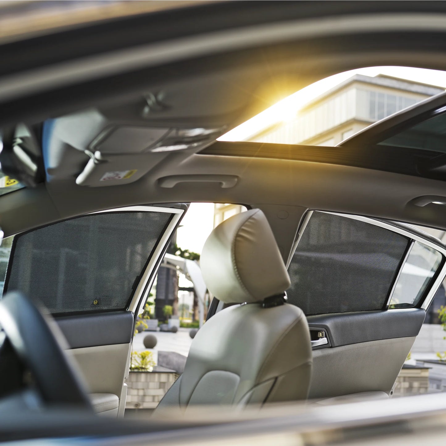 Quik Snap Window Sun Shades (Car Pardy) For Ford F-150 Crewcab 2015-2021 SUV