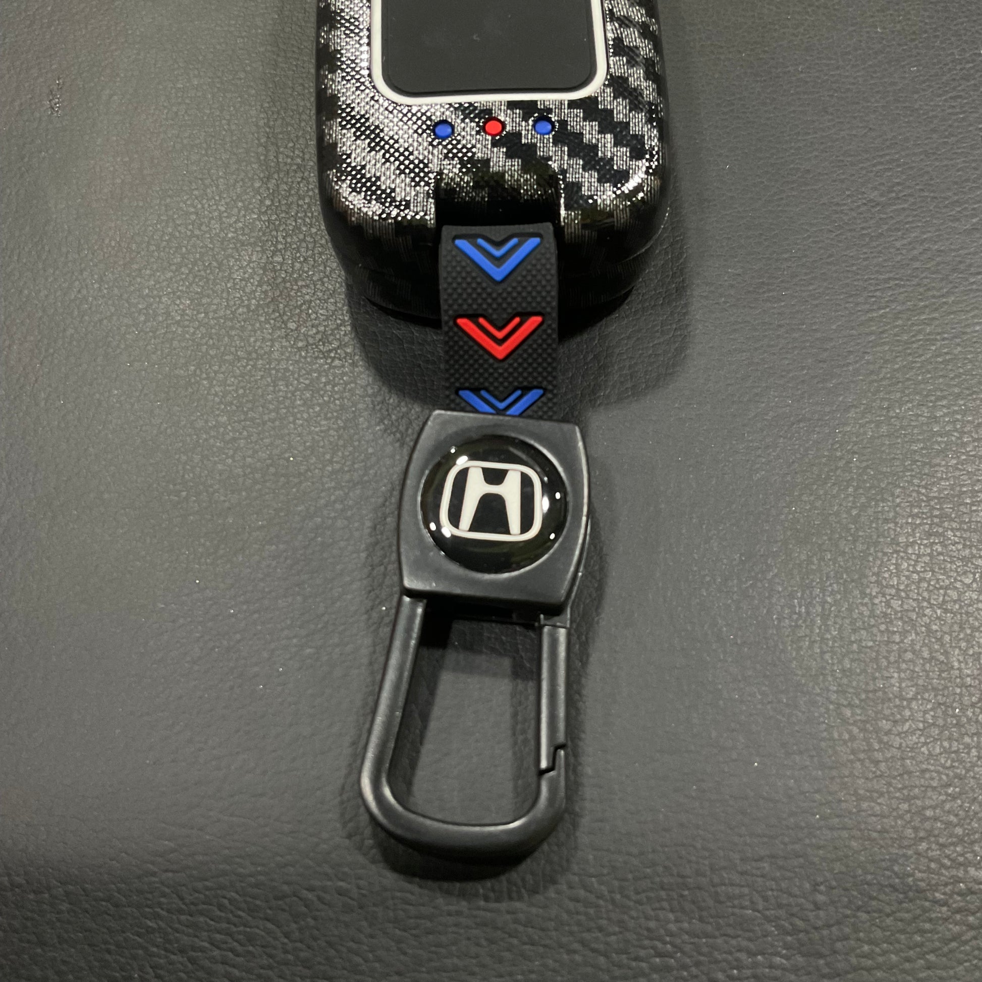 Plastic Key Cover Carbon Fiber Style Premium Quality for Honda Civic Rebirth