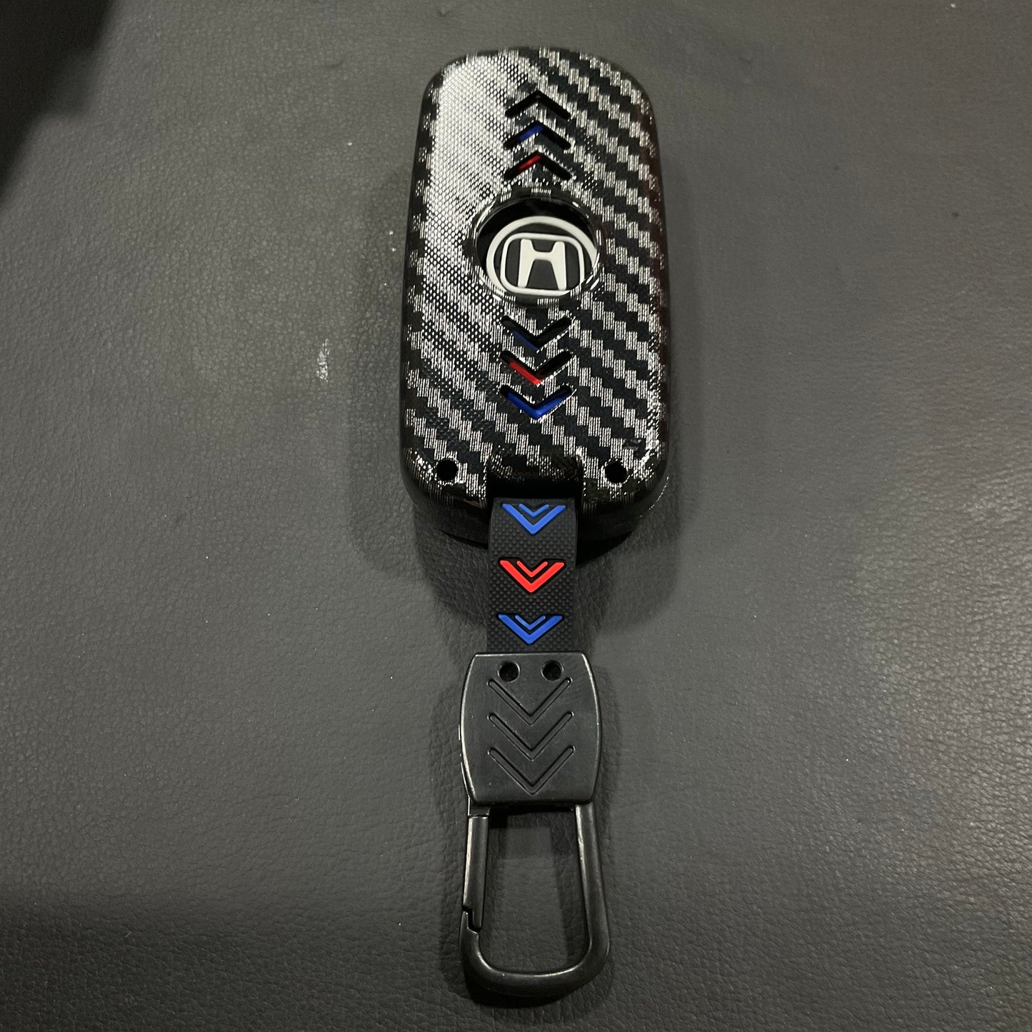 Plastic Key Cover Carbon Fiber Style Premium Quality for Honda Civic Rebirth