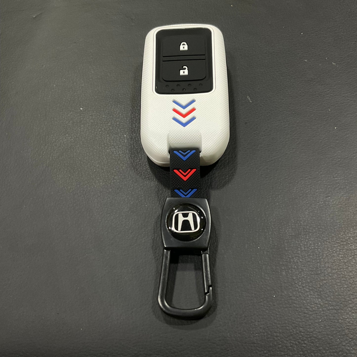 Carbon Fiber Style Plastic Key Cover Premium Quality for Honda BRV+ Vezel