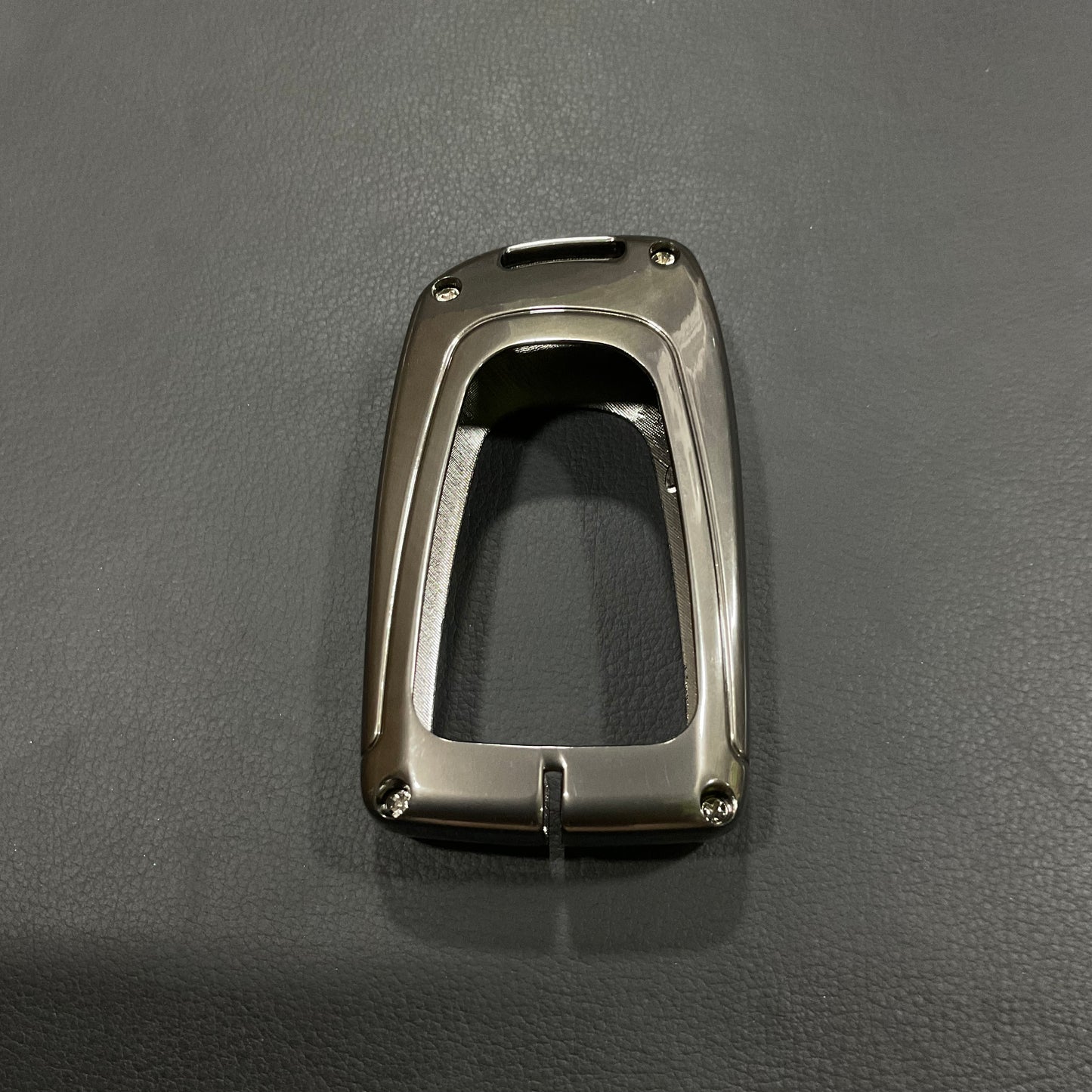 Elevate Your Toyota Yaris 2020-2024 Key with Premium Zinc Alloy Metal & Genuine Leather Key Cover