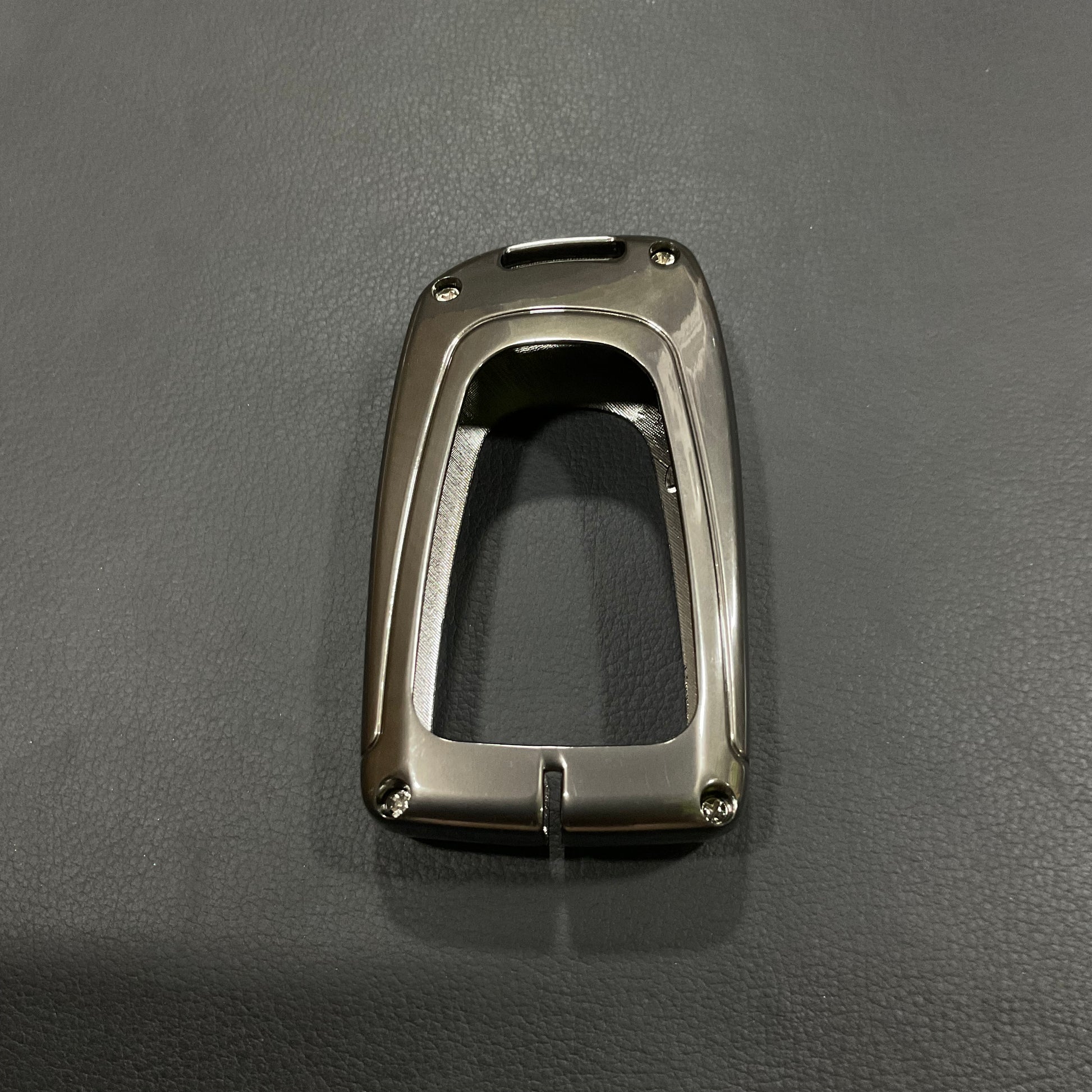 Elevate Your Toyota Yaris 2020-2024 Key with Premium Zinc Alloy Metal & Genuine Leather Key Cover