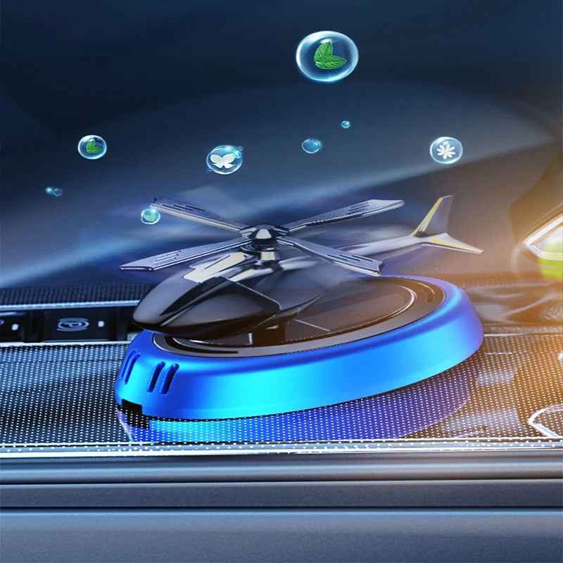 Car Perfume: Latest Solar Helicopter For Car Fragrance