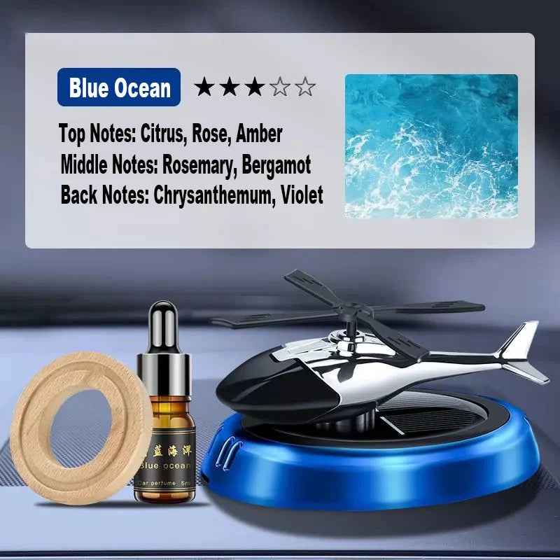 Car Perfume: Latest Solar Helicopter For Car Fragrance