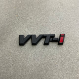VVTI Black Emblem Badge 3D Auto Car Side Fender Rear