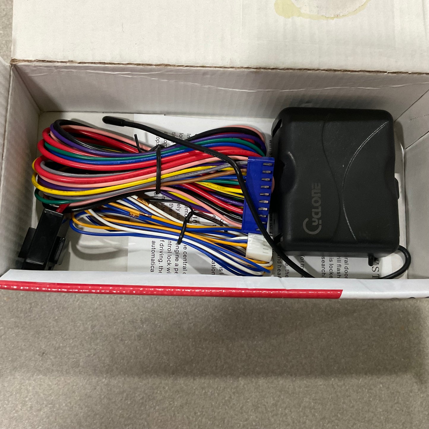 Cyclone Half Kit - Car Alarm System Siren Auto Security Keyless