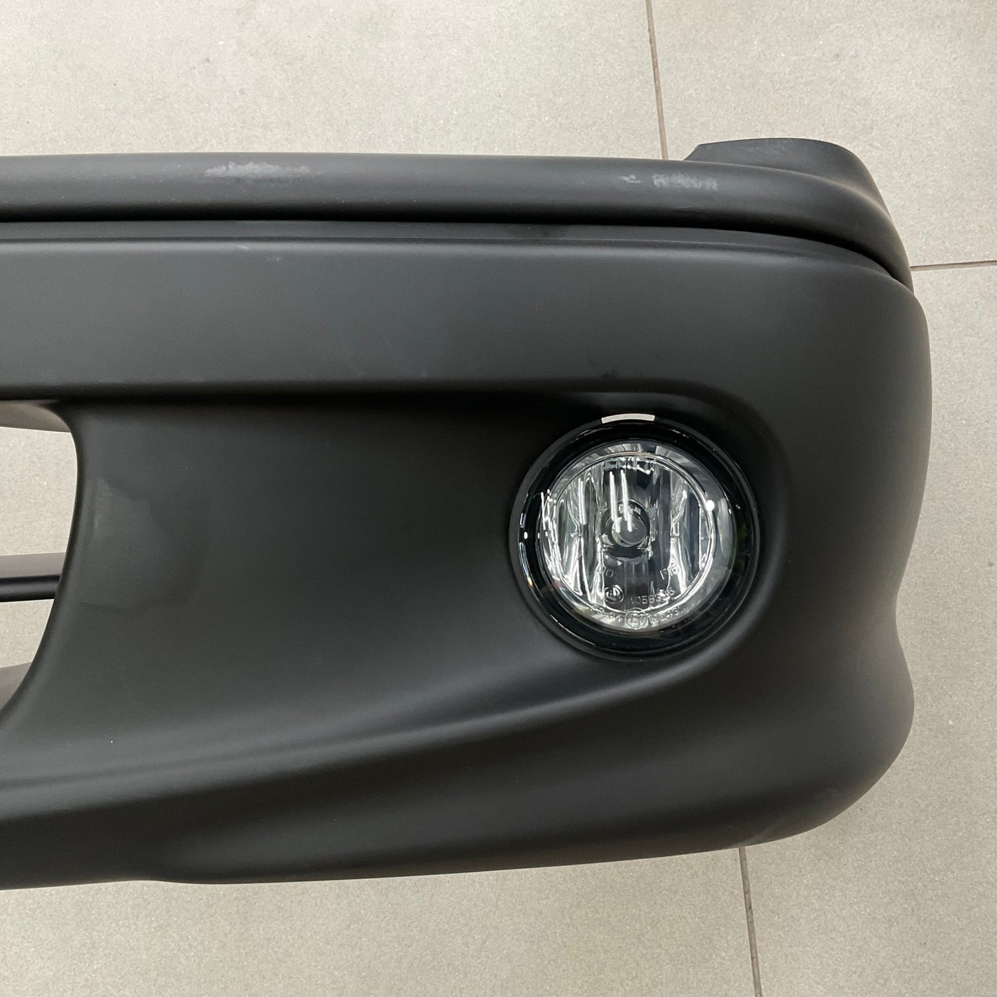 Suzuki Cultus (2000-2017) Nero Style Front Bumper with Fitted Fog Lights - Durable ABS Plastic