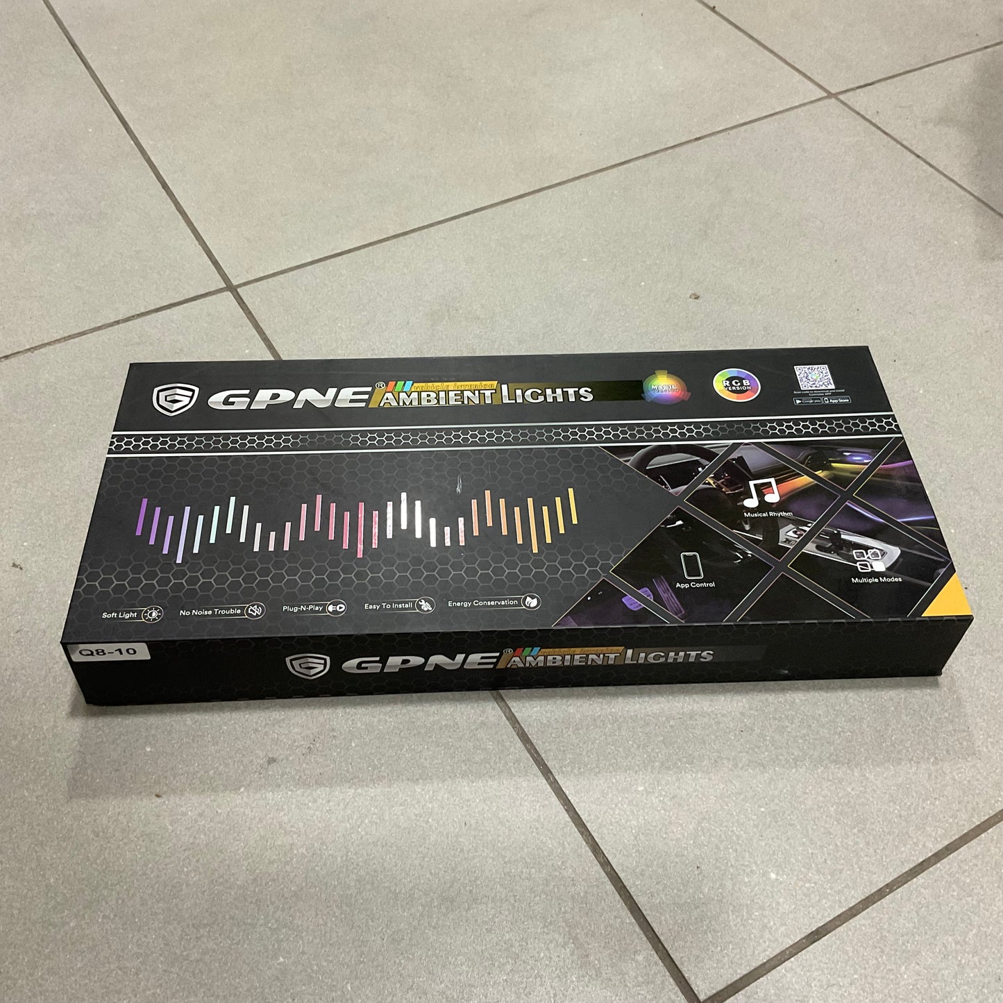 GPNE Ambient Light 10 Pcs - Soft, Quiet, and Energy-Efficient Interior Lighting