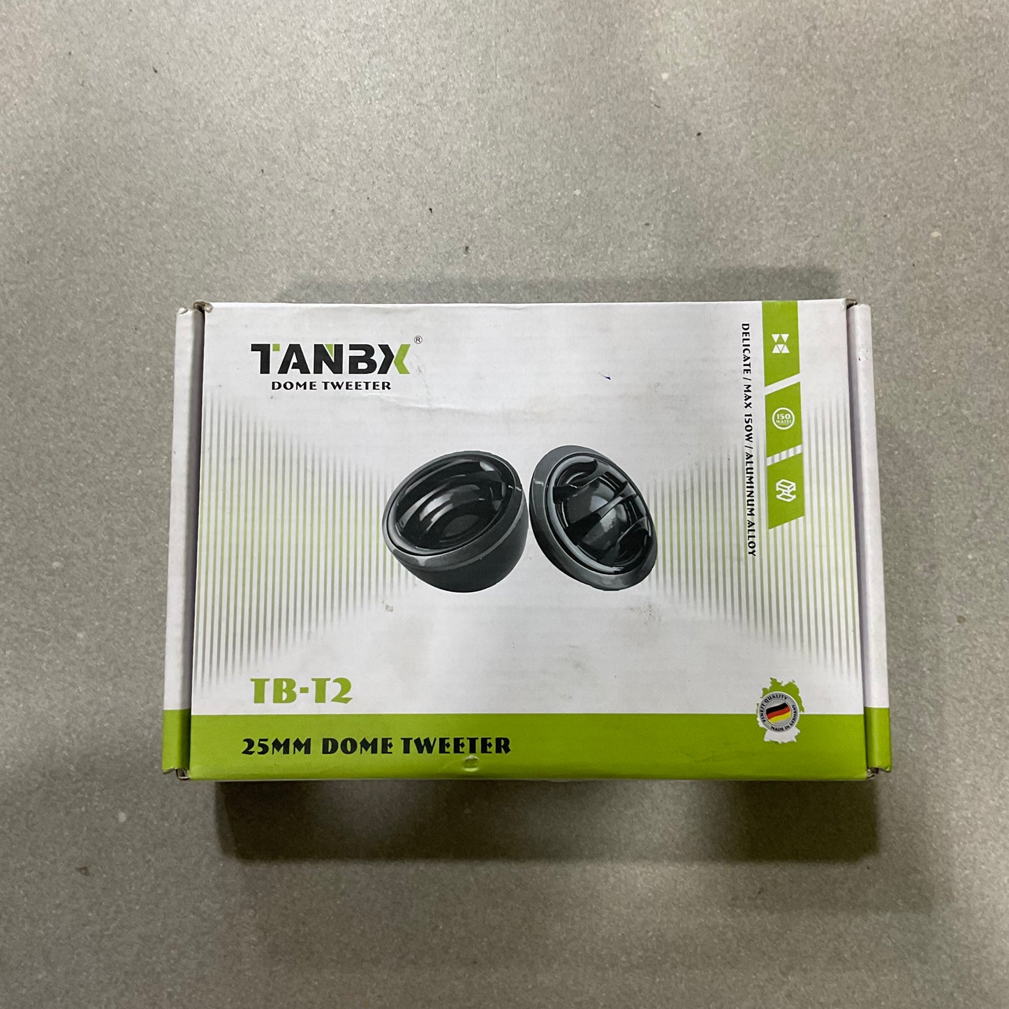 TANBAX TB-T2 Dome Tweeter β High-Fidelity Car Audio Enhancement