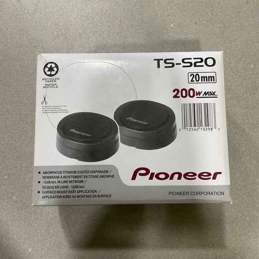 Pioneer TS-520 200W Dome Tweeter – High-Power Car Audio Enhancement