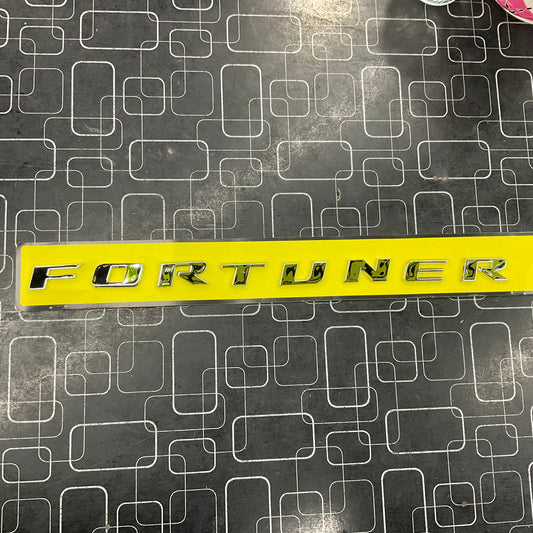 "Fortuner" Monogram for Toyota Fortuner