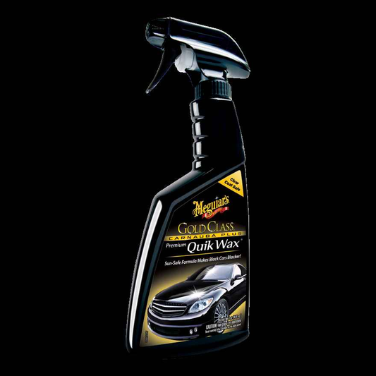 Meguiar's Gold Class Carnauba Plus Premium Quik Wax, G7716, 16 oz., Liquid