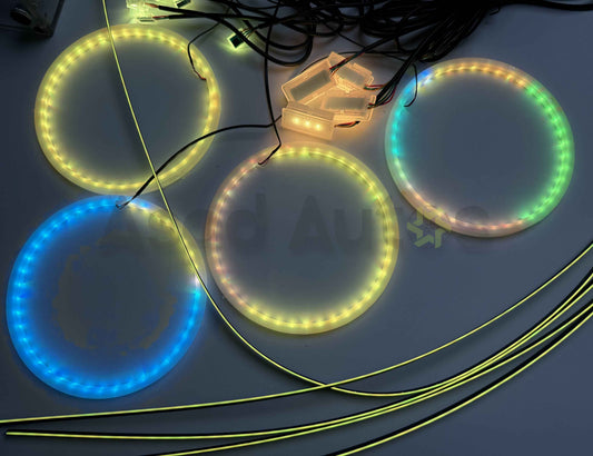 Interior Ambient Light Colorful LED 22 PCS Car Interior Lighting