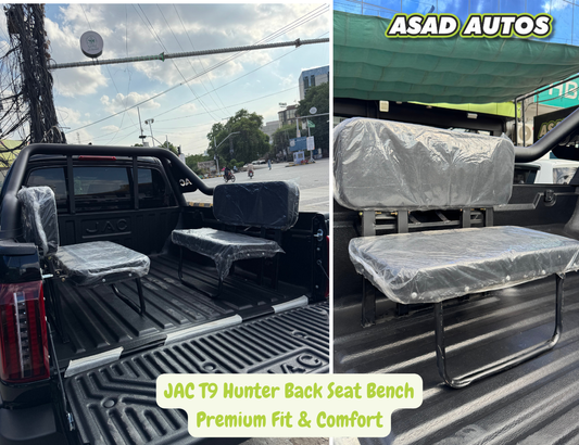 JAC T9 Hunter Back Seat Bench – Rear Cabin Seating