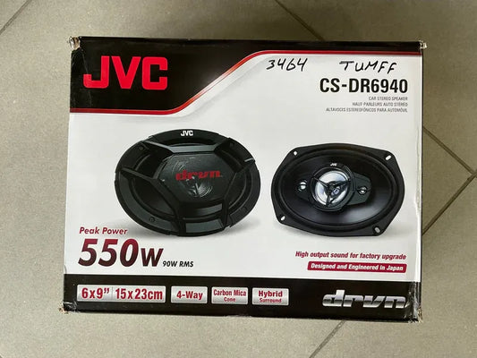 JVC CS-DR6940 550W Car Speakers – High-Power Sound & Deep Bass