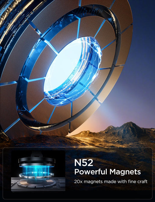 Joyroom Foldable Magnetic Car Phone Mount – Secure, Adjustable & Compact