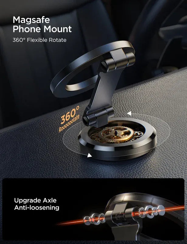 Joyroom Foldable Magnetic Car Phone Mount – Secure, Adjustable & Compact