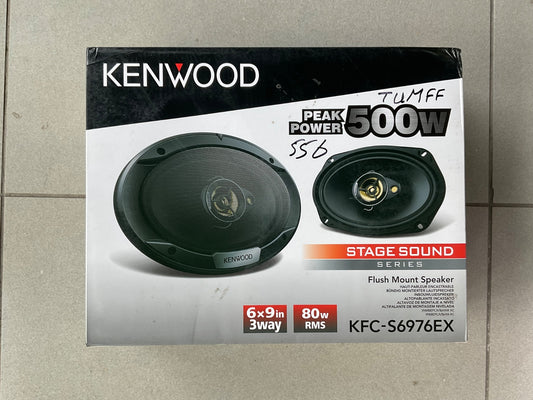 Kenwood KFC-S6976EX 500W Car Speakers – High-Performance Sound & Bass