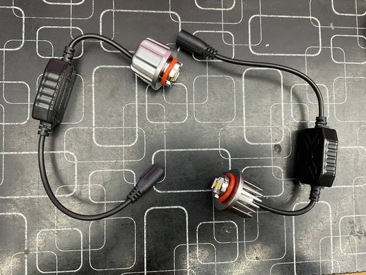 LED Fog Lights Plug & Play Goodyear - 6000K white and 3000K yellow lights for Toyota Japanese vehicles.