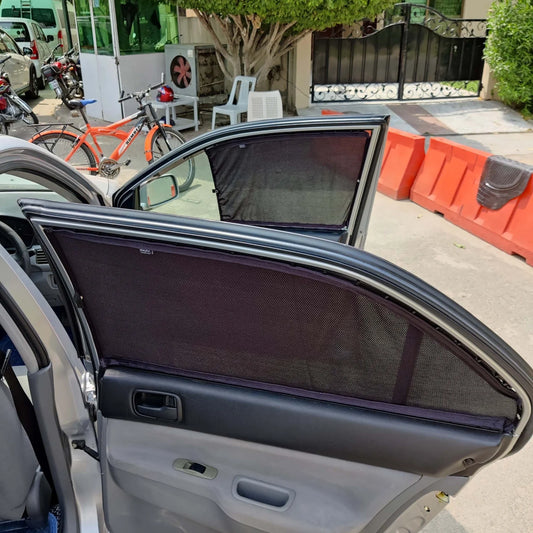 Awra Window Curtains Sun Shades (Car Pardy) for Mitsubishi Lancer 2004 - 2006 6th