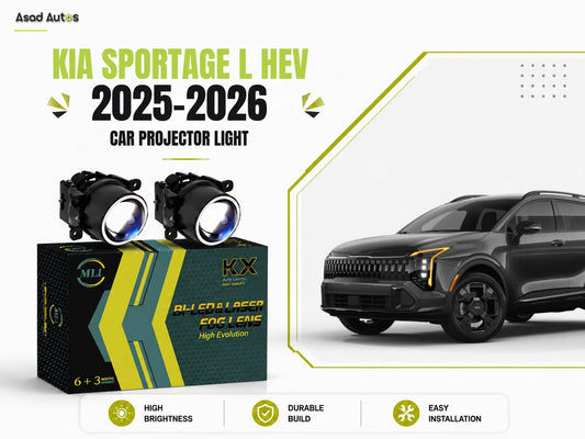 MLI BI LED projector headlight lens Fog Lamp for Kia Sportage L HEV 2025-2026