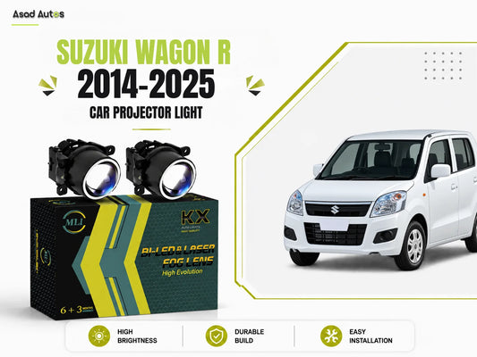 MLI BI LED projector headlight lens Fog Lamp for Suzuki Wagon R 2014-2025
