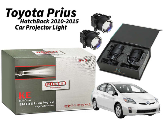 MLI Car Fog Lamp Projector Lights BI LED Lens for Toyota Prius 2010-2015 Hatchback, enhancing driving visibility and vehicle aesthetics with modern,high-performance lighting technology.